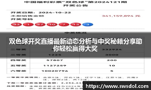 双色球开奖直播最新动态分析与中奖秘籍分享助你轻松赢得大奖